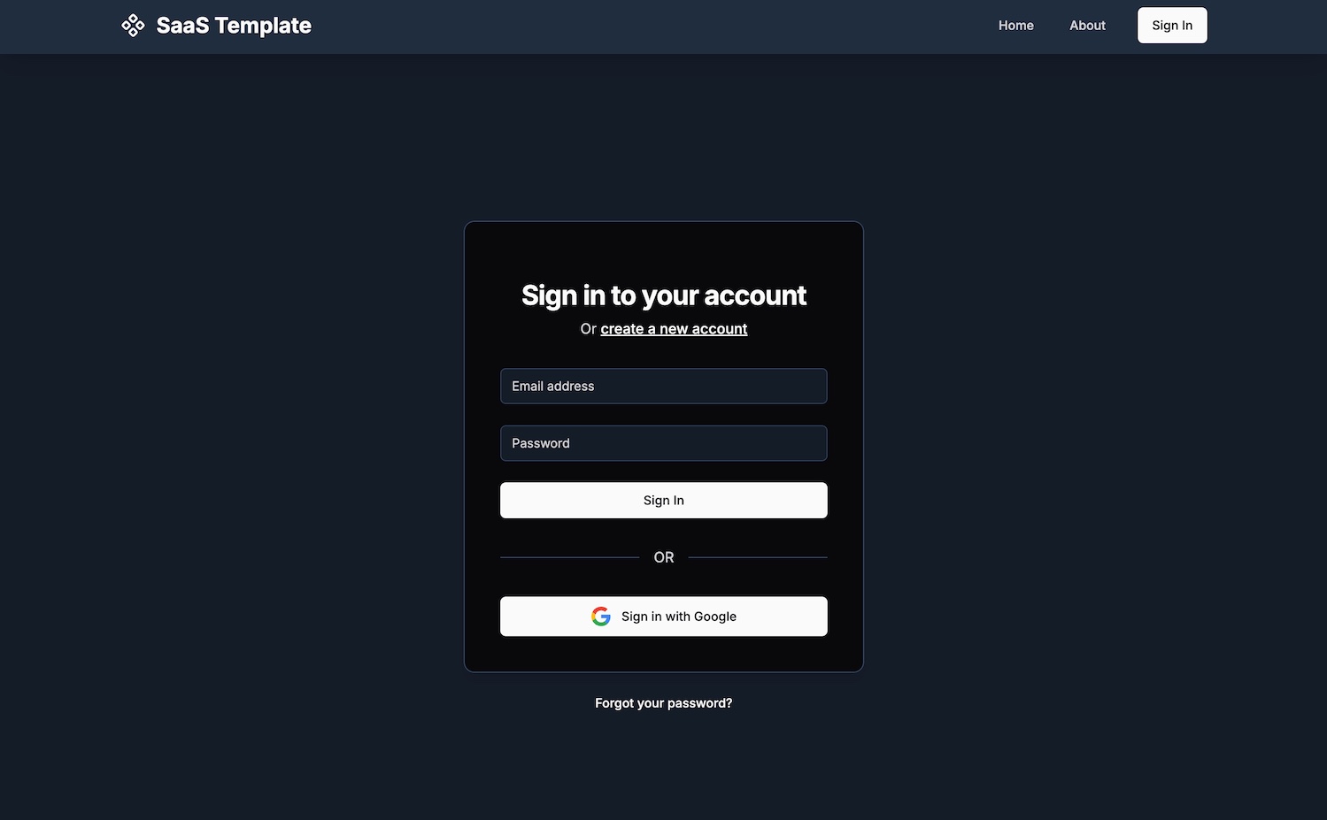 Cloudflare Saas Template screenshot 1